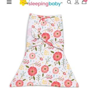 *2* Zippy Swaddle Sleeping Baby Pink Poppy S/M | NWOT